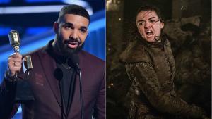 Drake se acordó de Ayra Stark al recoger su premio en los Billboard Music Awards.