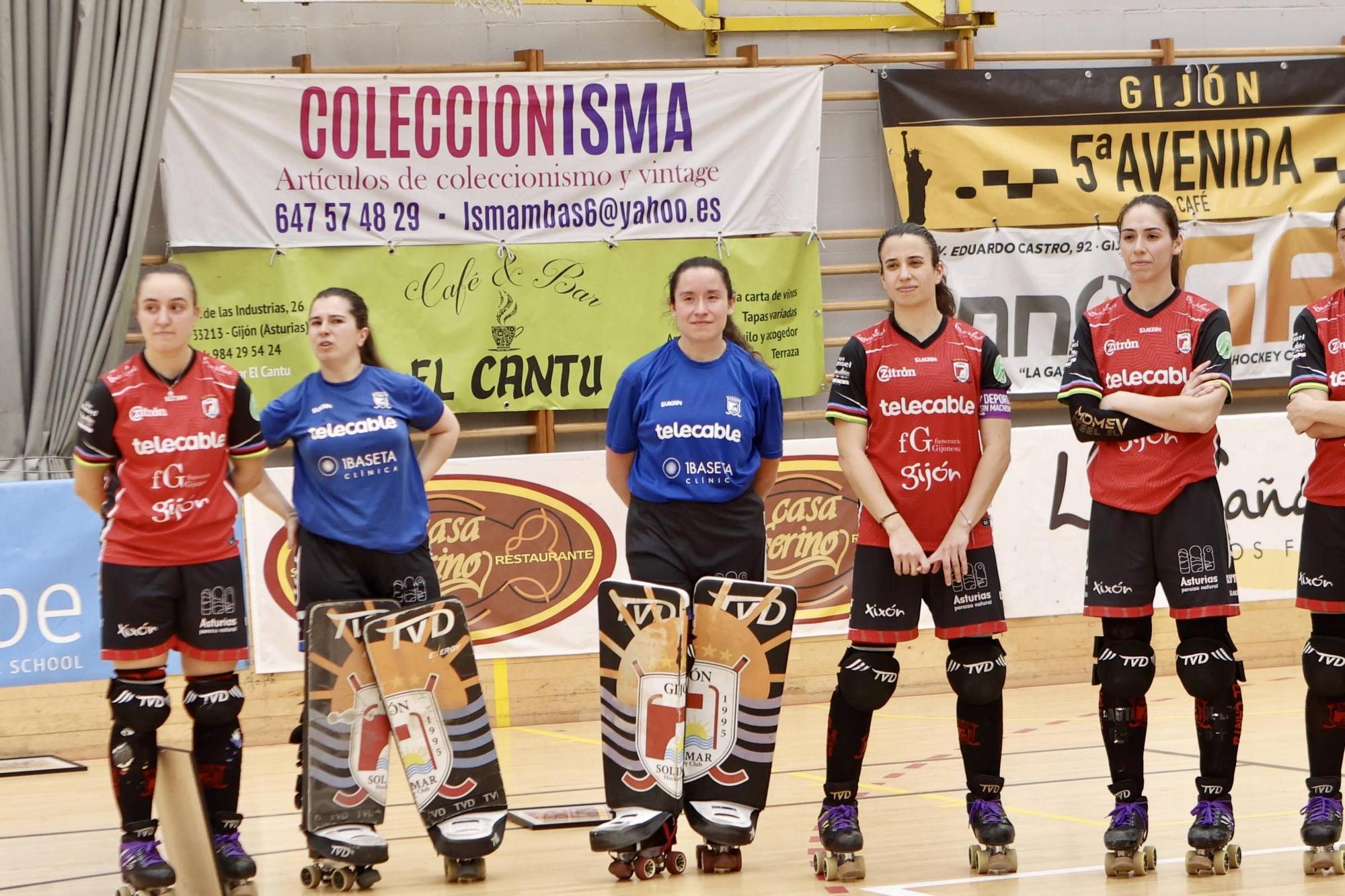 Triunfo, aplausos y lágrimas en el final liguero del Telecable (en imágenes)