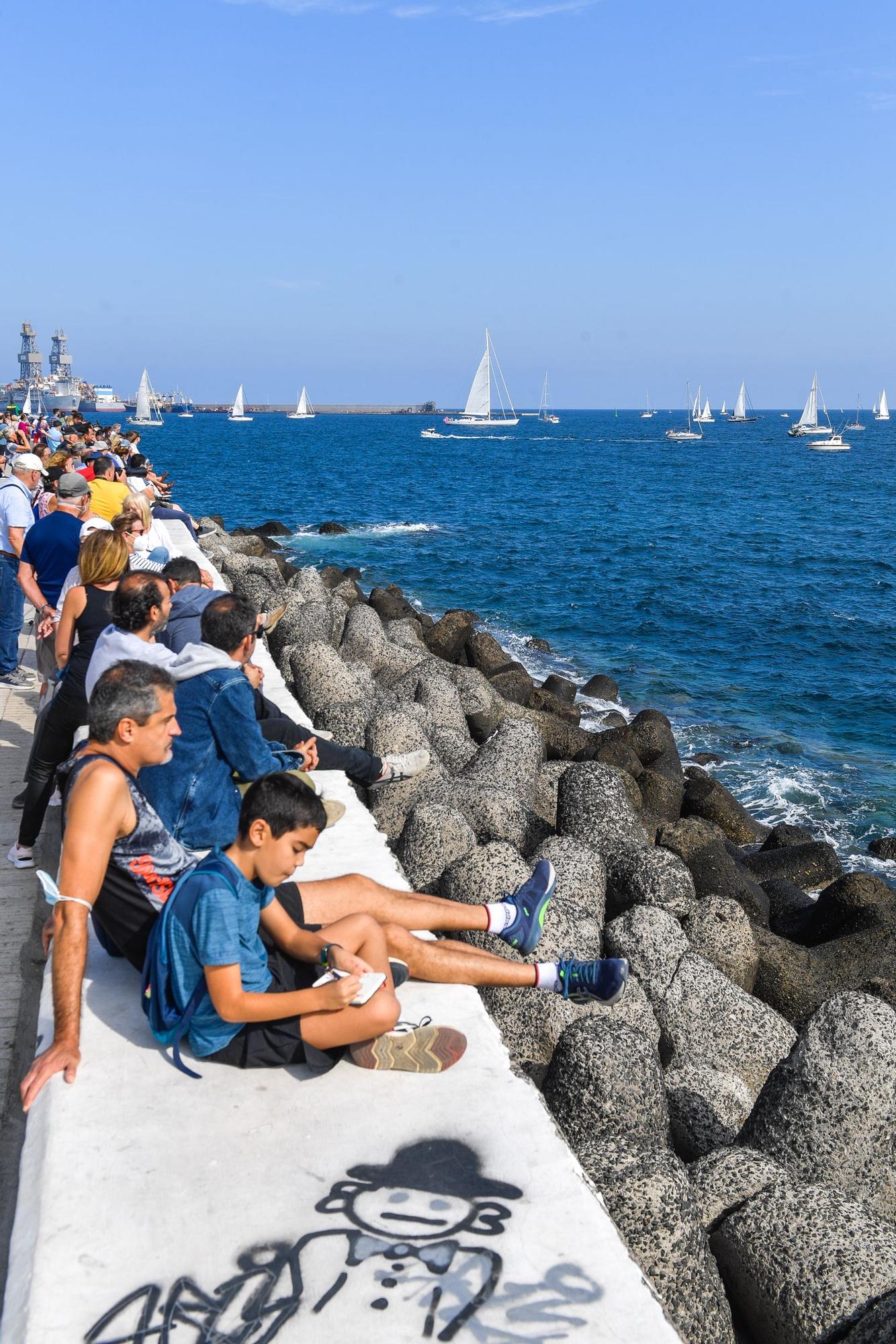 Salida de la regata ARC 2021 de Las Palmas de Gran Canaria