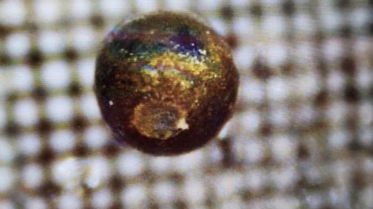 Una pequeña esférula, recuperada del fondo del Océano Pacífico, podría ser un fragmento de una nave extraterrestre, según el profesor de Harvard Avi Loeb.
