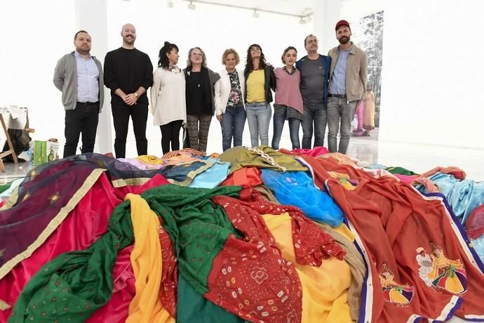 25-04-19 GENTE Y CULTURA. SALA DE EXPOSICIONES LA REGENTA. LAS PALMAS DE GRAN CANARIA. ExposiciÓn '¿Oriente es Oriente?'. PresentaciÓn de la exposiciÓn 'Oriente es Oriente', proyecto comisariado por Gopi Sadarangani con obras de 17 artistas. Fotos: Juan Castro.  | 25/04/2019 | Fotógrafo: Juan Carlos Castro