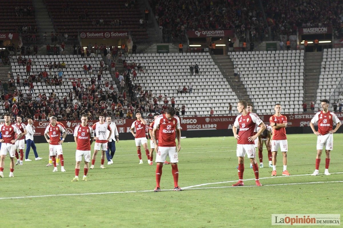 Así fue el encuentro del play off del Real Murcia y el Nástic en la lucha por el ascenso