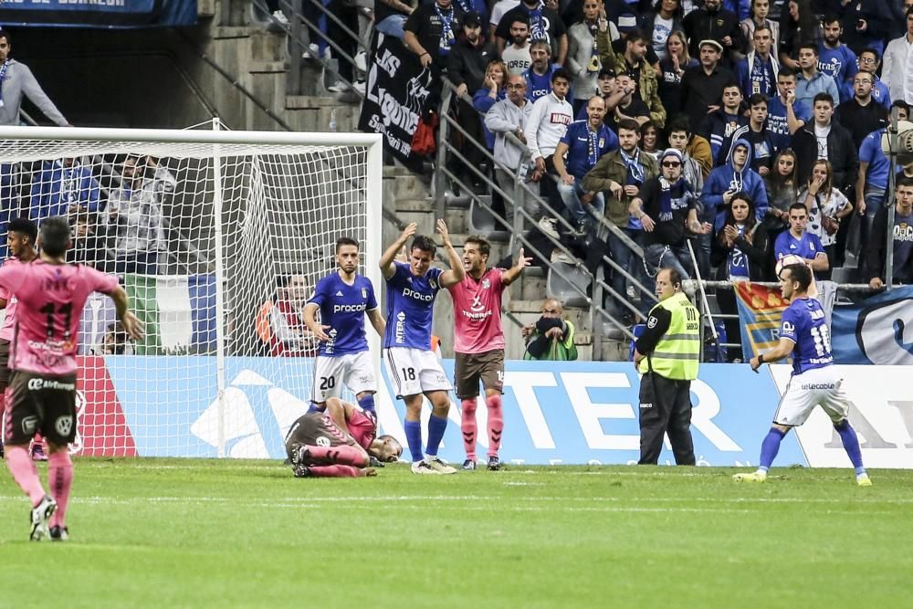 Real Oviedo - Tenerife, en imágenes