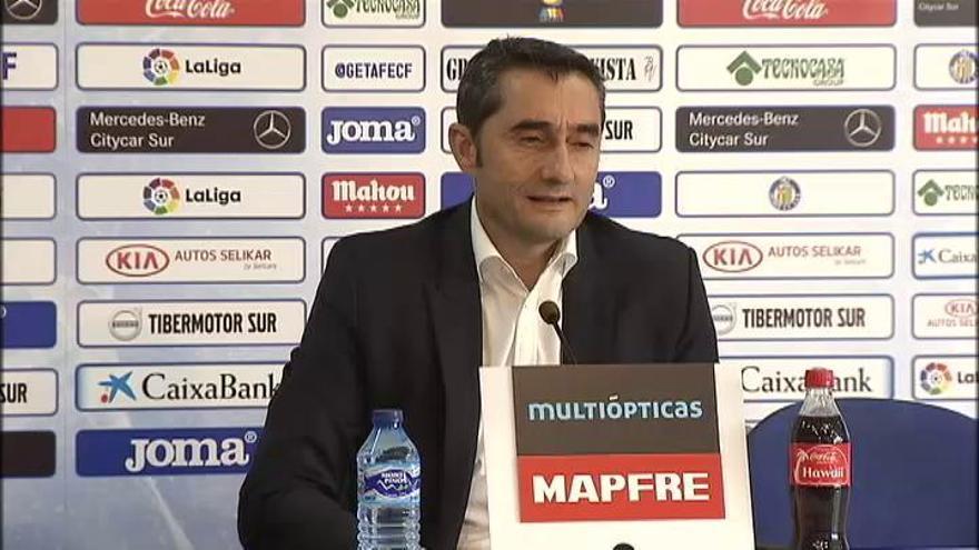 Valverde: "Ha sido un partido duro y nos ha costado mucho"