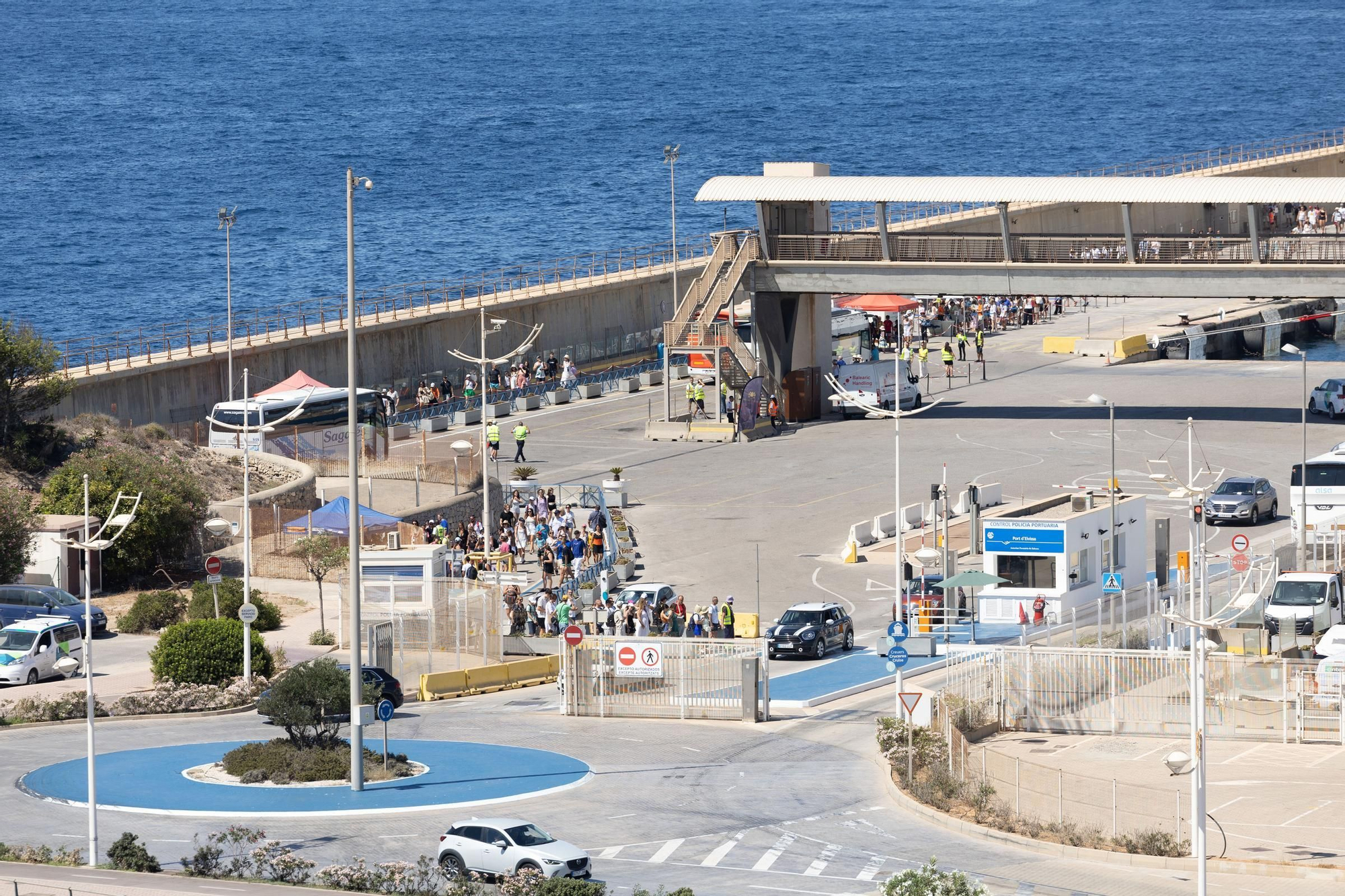 Galería: Portesta contra  los cruceros en Ibiza