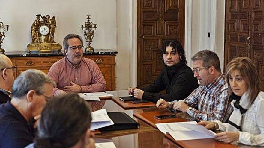 Guarido preside la reunión de la Mesa del Diálogo Social.