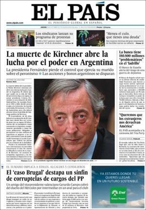 A les pàgines interiors, ’El País’ també ressalta que el PP llança una ofensiva per exigir que Batasuna no es pugui presentar; que el PSC demana que el català sigui cooficial en totes les institucions de l’Estat; que PSOE i PP tornin a ajornar la renovació del Tribunal Constitucional; que el Banc d’Espanya alerta dels riscos de la guerra de dipòsits; que el fiscal demana 5 anys per a l’alcalde de Tordera per vesssar aigües residuals, i que Reus serà divendres la capital mundial de la compravenda de cereals.