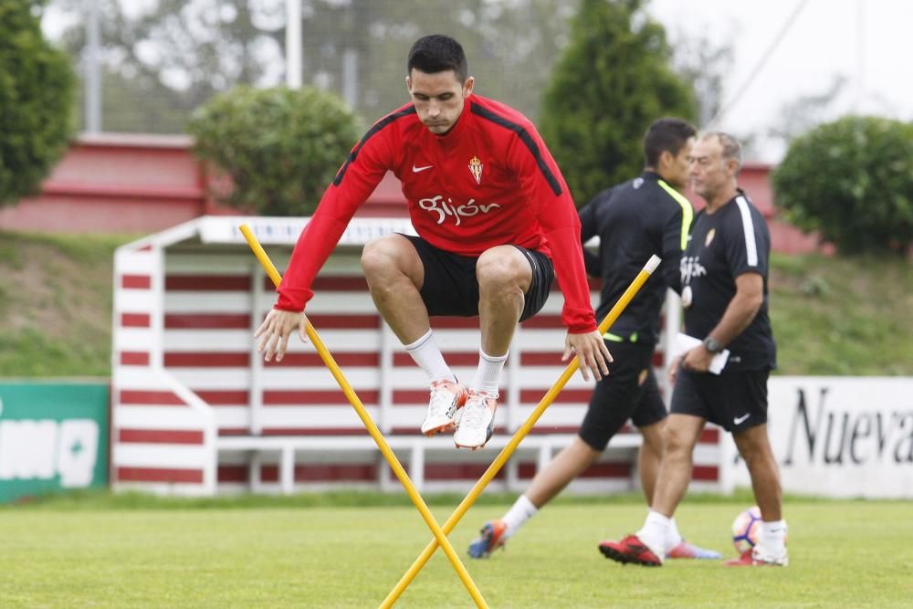 Entrenamiento del Sporting