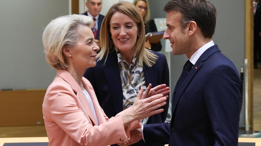 Macron i Von der Leyen aborden les protestes dels agricultors en una cimera marcada per la manifestació a Brussel·les