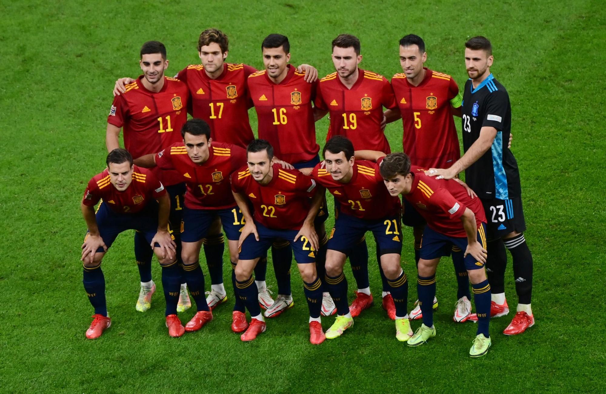 Final de la Liga de Naciones: España - Francia, en imágenes