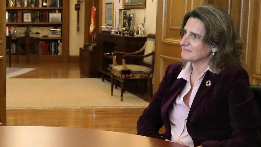 La ministra para la Transición Ecológica, Teresa Ribera.