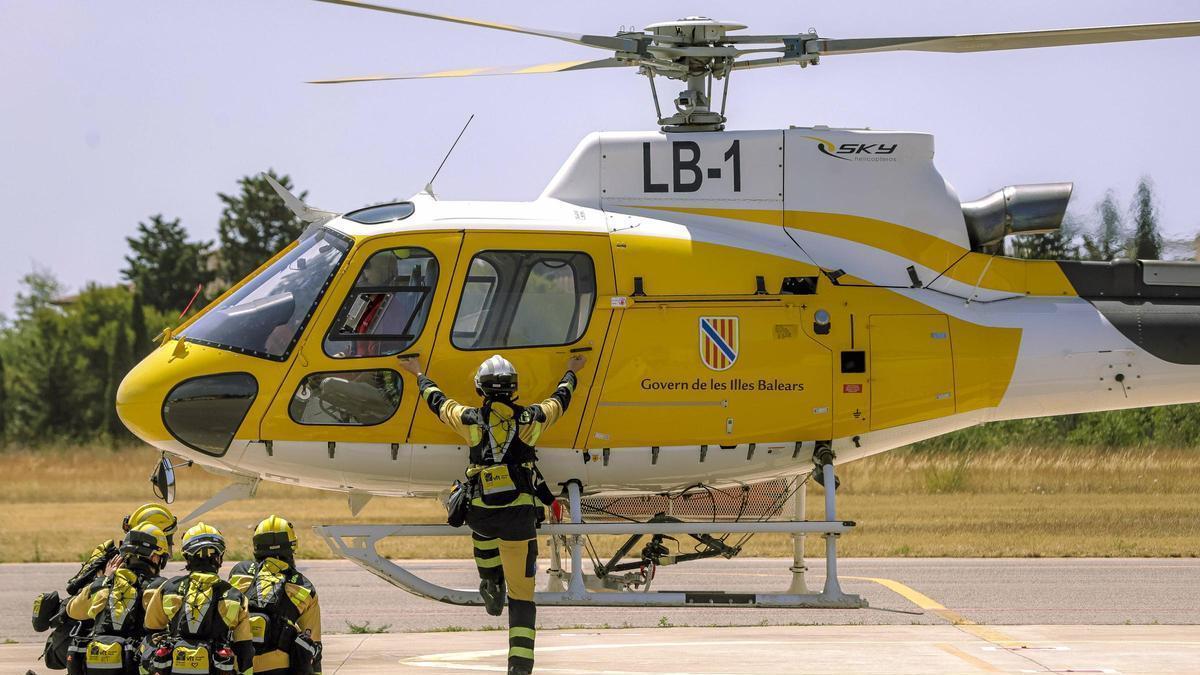 Los medios aéreos ya están activos para intervenir ante cualquier incendio forestal