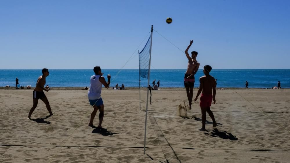 Playas llenas el sábado