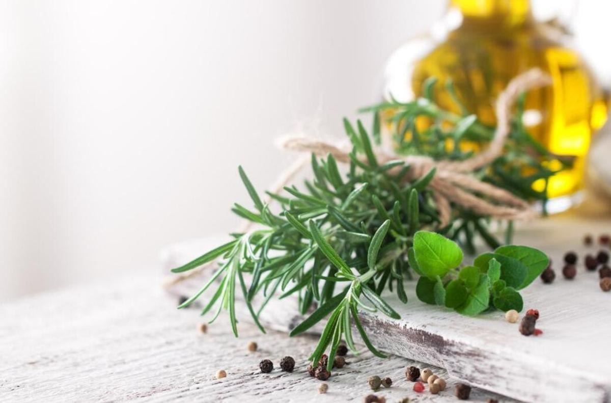 Herbes seques per fer el pastís de verdures