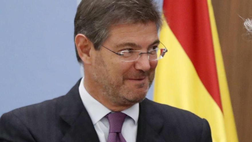 El ministro de Justicia, Rafael Catalá.