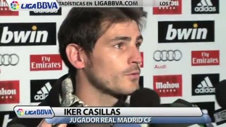 Casillas: "Nunca dijimos que la Liga estaba ganada"