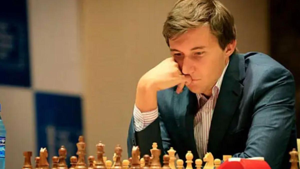 Sergei Karjakin, gran maestro ruso de ajedrez.