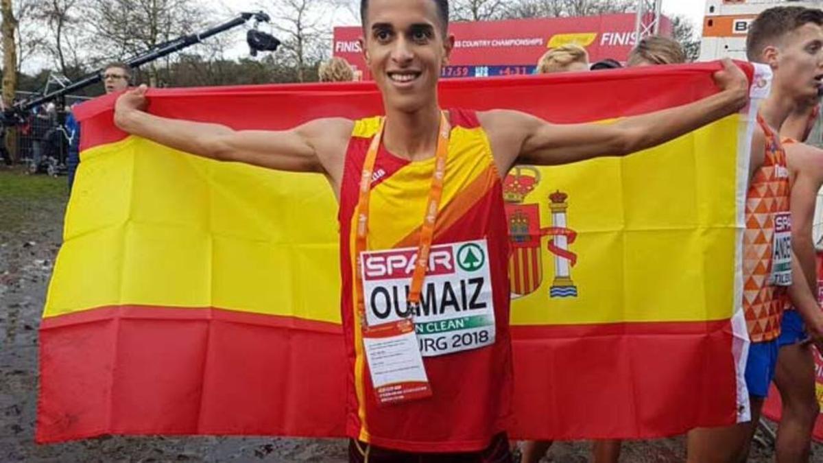 Oussama Oumaiz, vigente campeón de España de 5000 metros