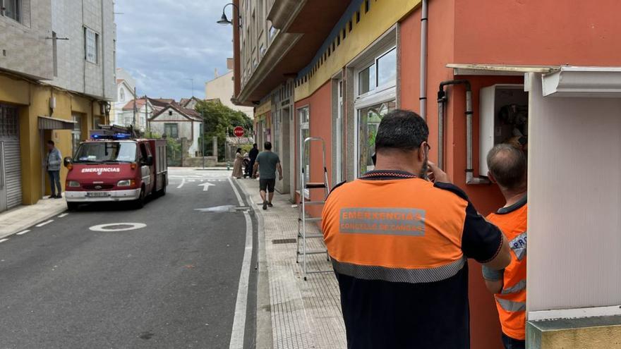 Alarma por una fuga de gas en la calle Lisboa