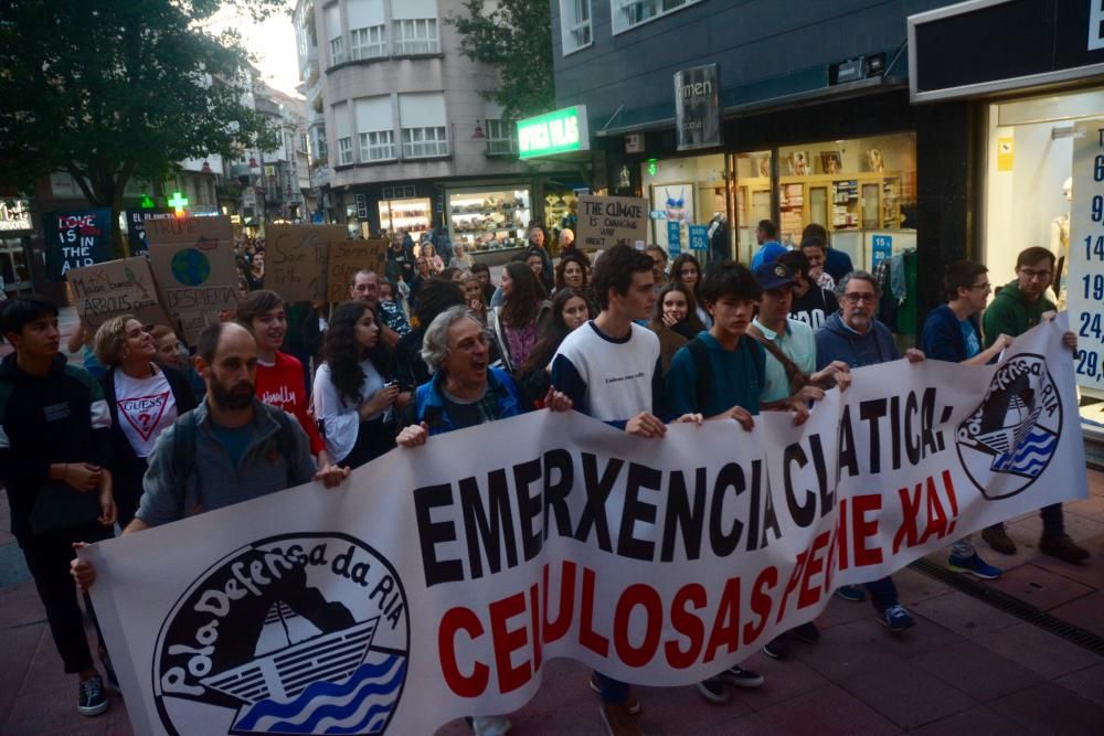 "No tenemos un planeta B", el clamor de Pontevedra ante la emergencia climática