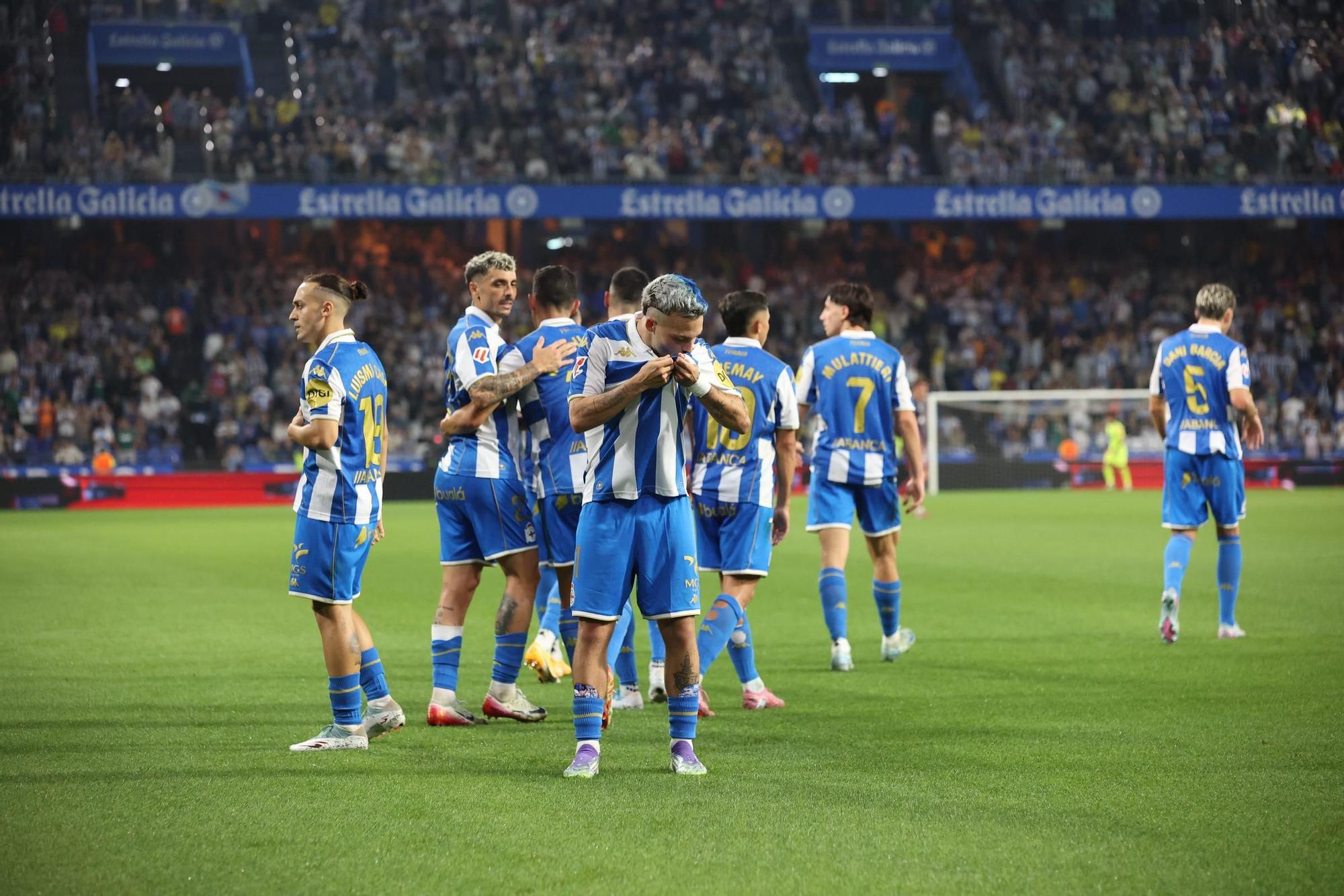 Las mejores imágenes del Deportivo - Huesca