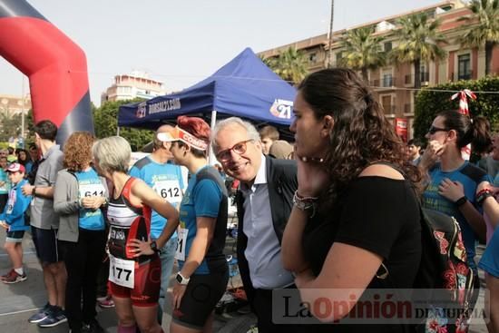 Corredores en la Run For Parkinson