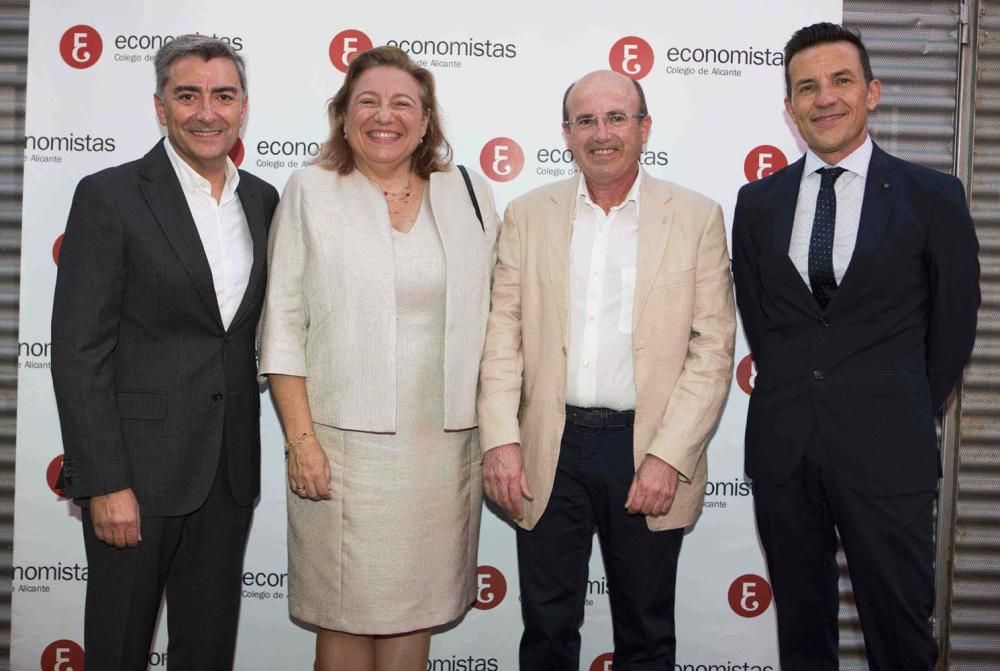 Así fue la cena del Colegio de Economistas