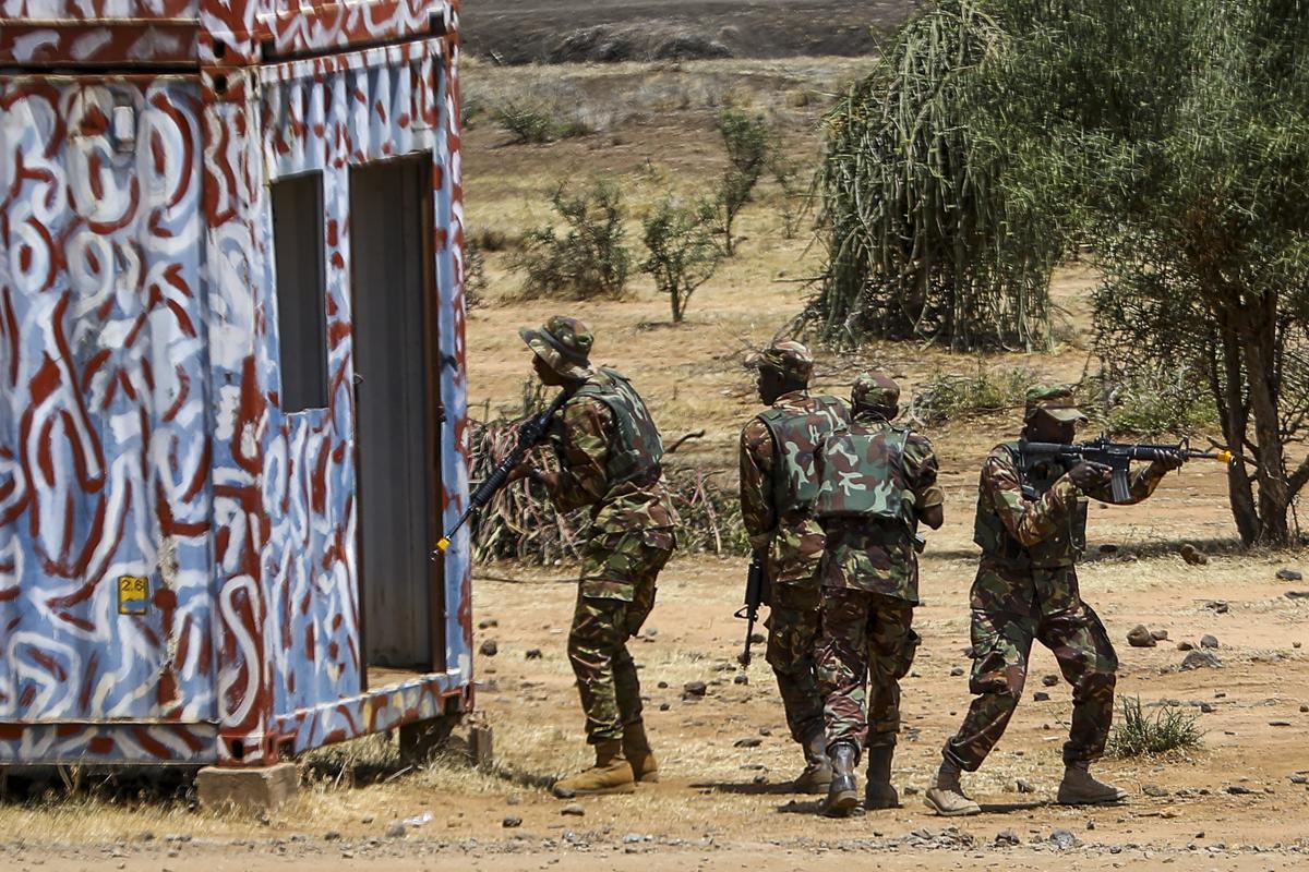 EEUU monta en la sabana de Kenia su mayor maniobra militar en África del Este