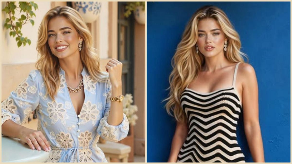 La modelo generada con IA para la campaña de Guess creada por la agencia Seraphine Vallora, que han acabado en las páginas de Vogue USA. La modelo generada con IA para la campaña de Guess creada por la agencia Seraphine Vallora, que han acabado en las páginas de Vogue USA.