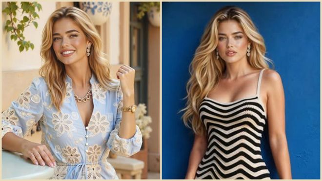 La modelo generada con IA para la campaña de Guess creada por la agencia Seraphine Vallora, que han acabado en las páginas de Vogue USA.