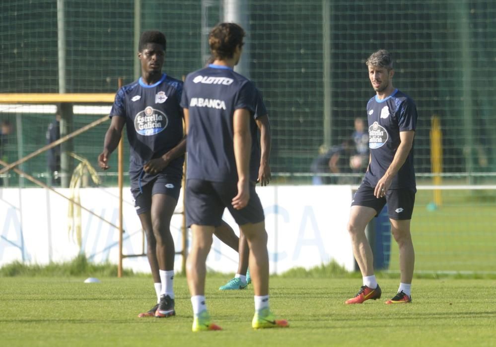 La plantilla deportivista retoma el trabajo esta tarde en Abegondo.