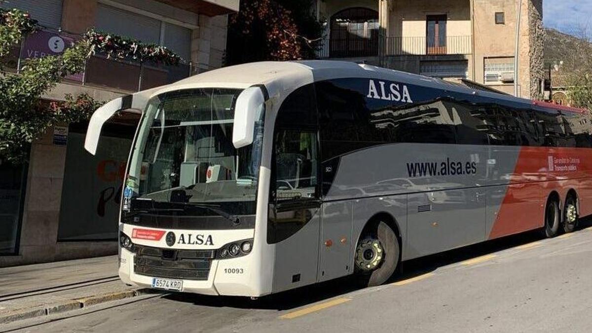 Bus de la companyia Alsa