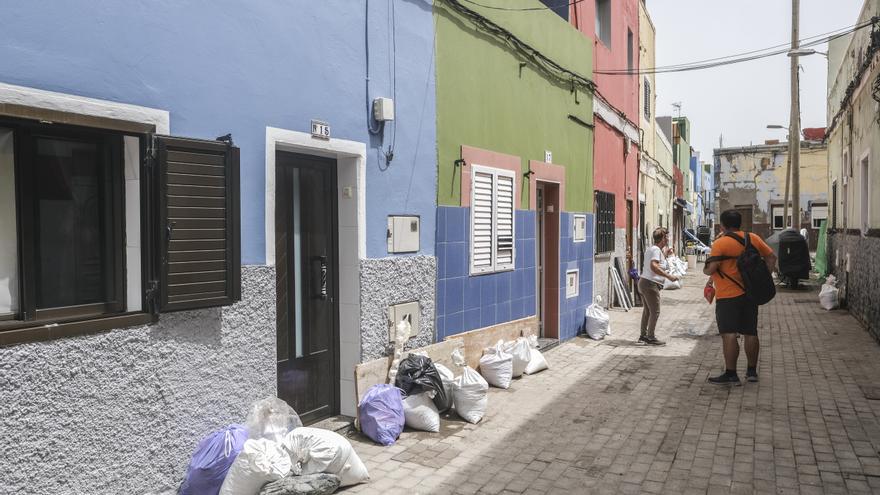 Consecuencias del temporal de mar en San Cristóbal