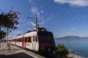 Cinco heridos en el descarrilamiento de un tren en los Alpes suizos