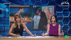 Sandra Sabatés y Cristina Gallego en El Intermedio