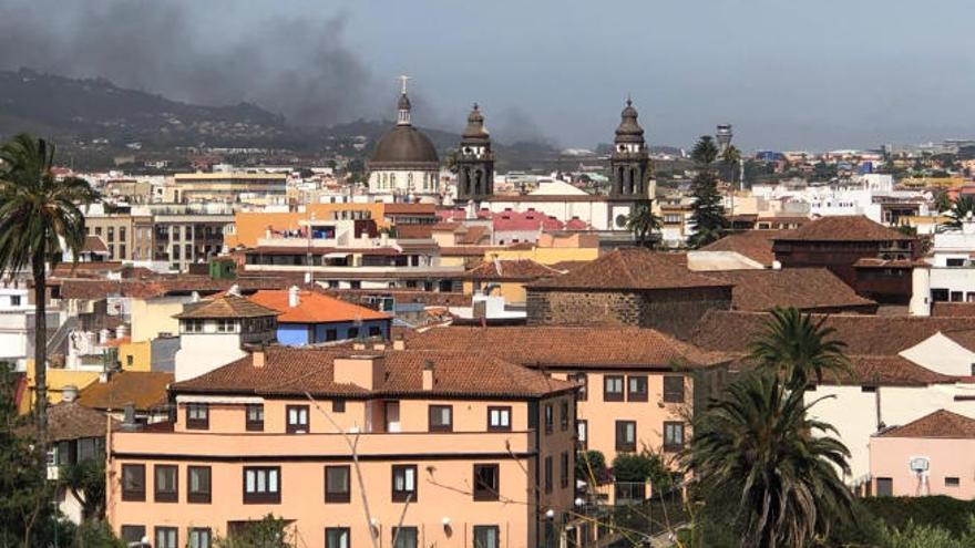 Incendio en La Laguna.