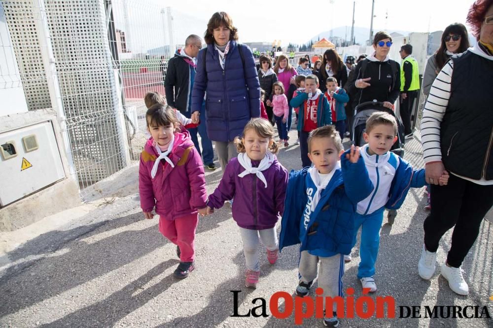 Marcha en el Día del Cáncer Infantil en Caravaca