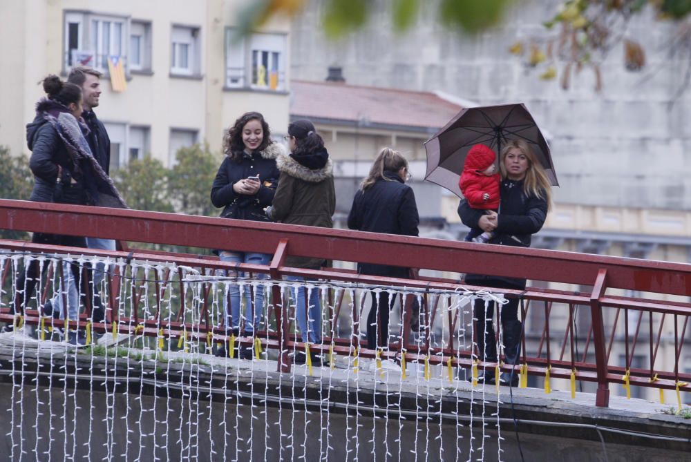 L''Onyar en el seu pas per Girona