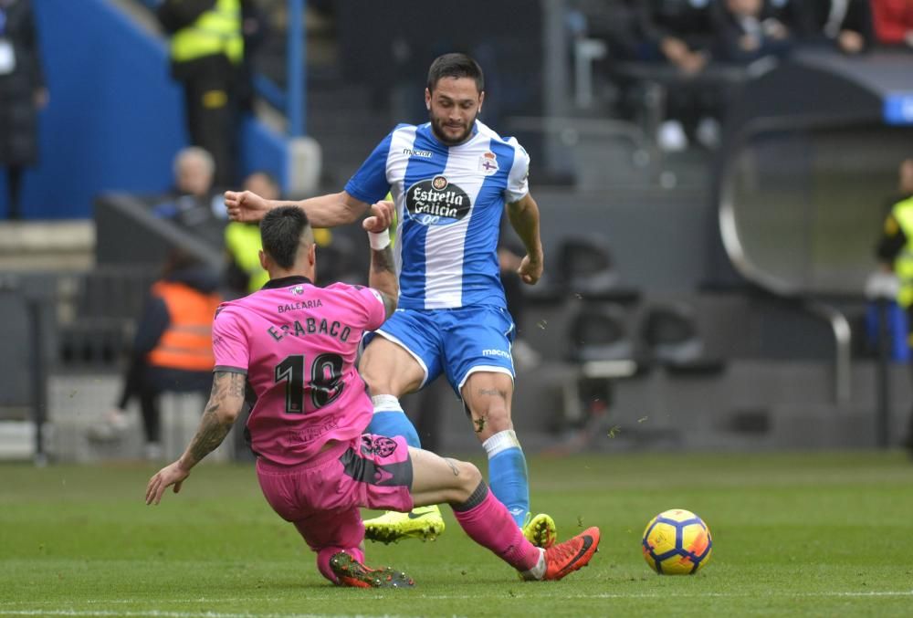 Al Dépor se le escapan dos puntos ante el Levante