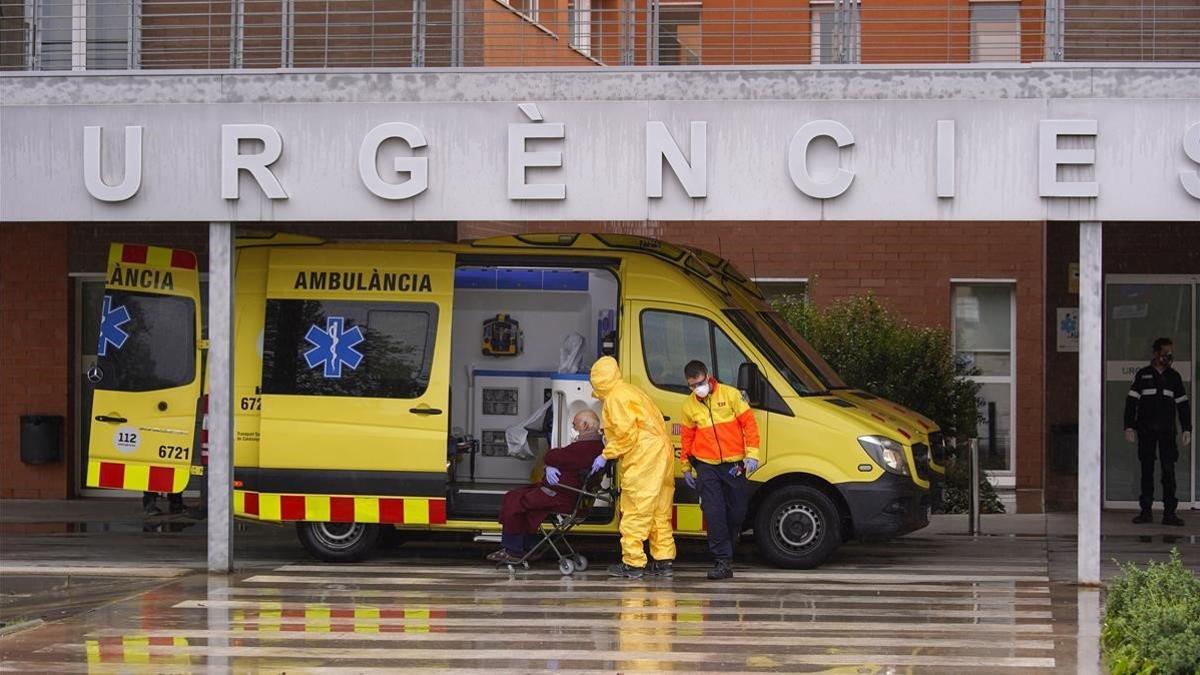 Entrada de Urgencias del Hospital de Igualada