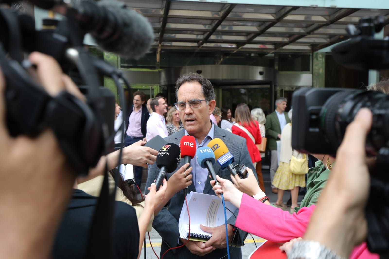 Protesta de los inspectores de trabajo en Zaragoza