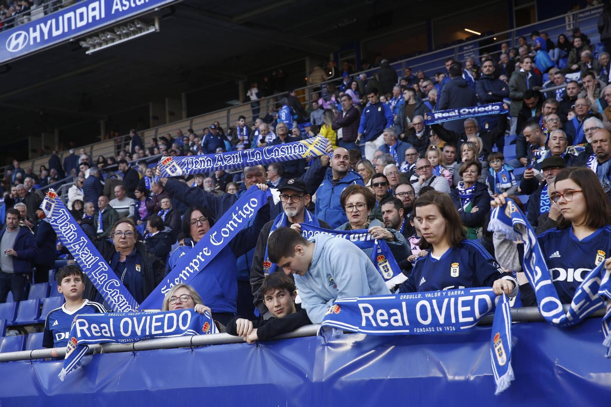 Así fue el partido entre el Real Oviedo y el Eldense