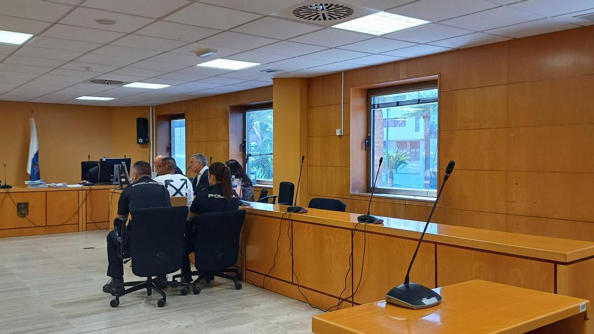 Foto del juicio por el homicidio de Michel