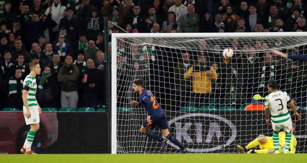 Europa League:  Celtic-Valencia CF (0-2)