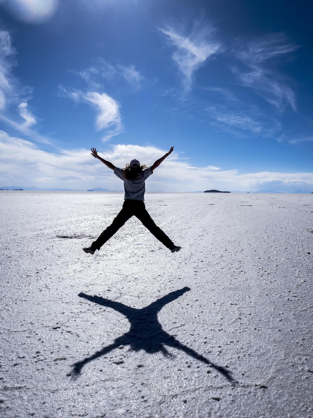 Salar de Uyuni, en Bolivia.