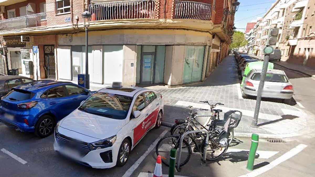 Calle Maestro Valls de València donde se ha producido la agresión con arma blanca.