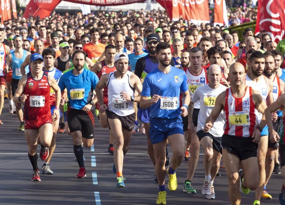 Carrera de 10 kilómetos organizada por el Grupo Covadonga