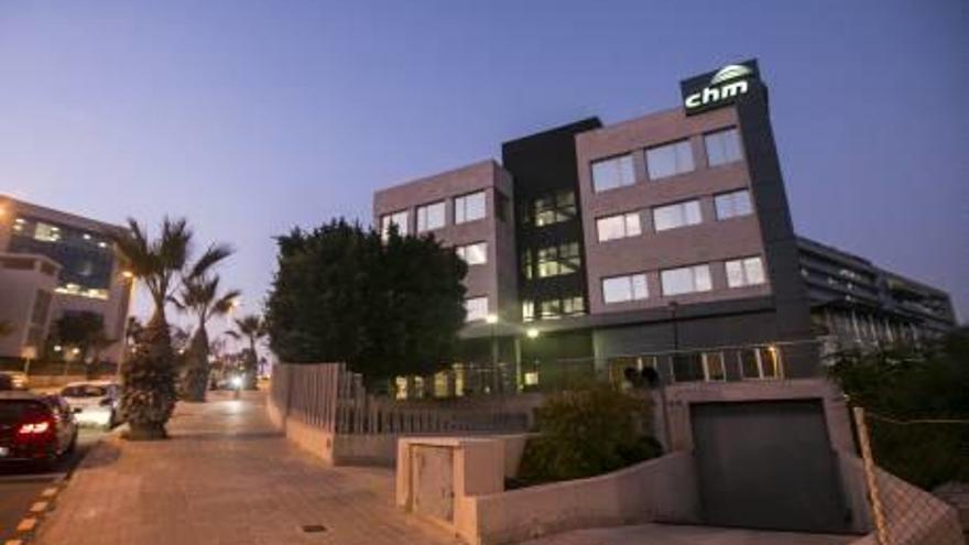 La sede central de CHM en Alicante.