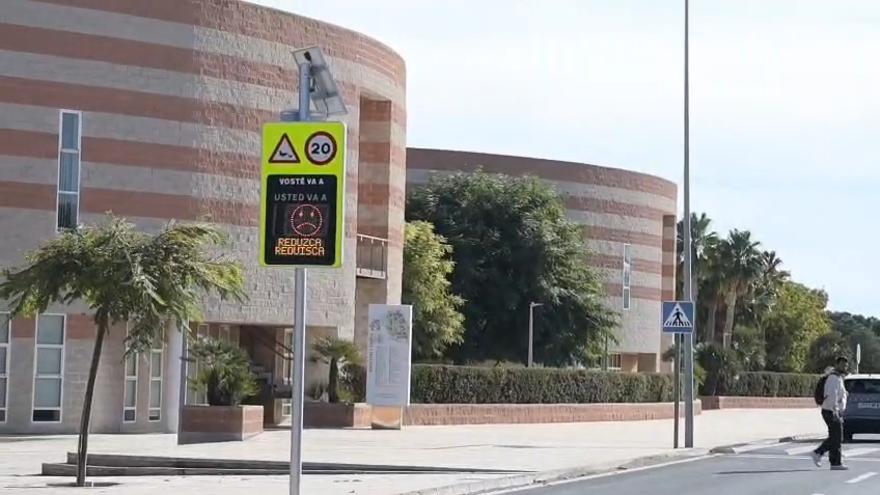 Pocos se salvan de los radares de velocidad de la Universidad de Alicante
