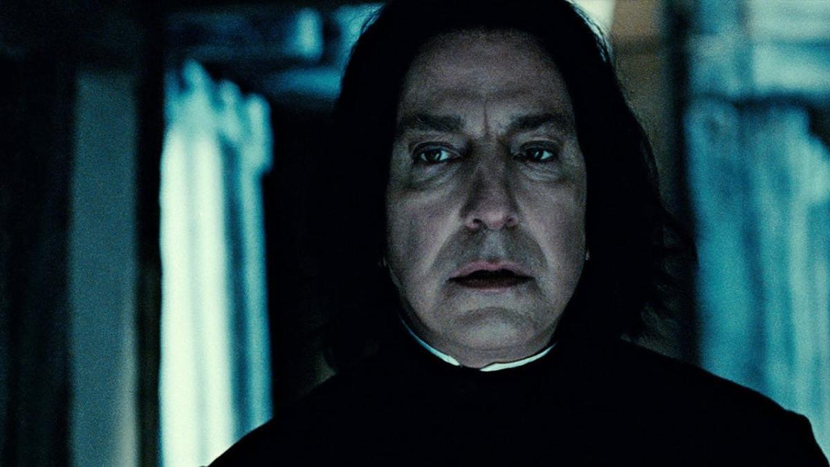 El profesor Snape de Harry Potter